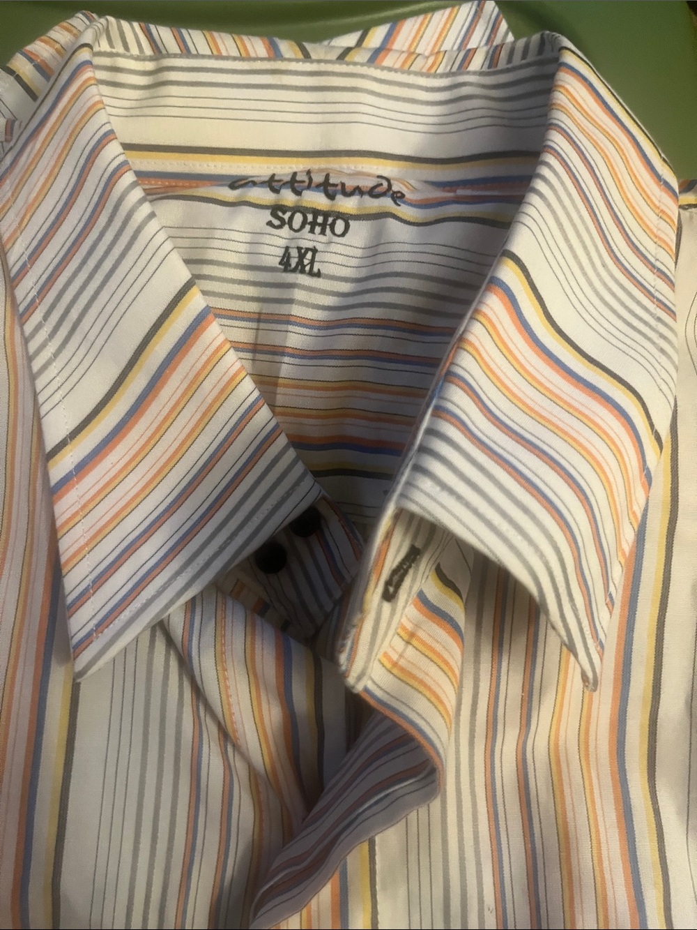 SOHO Striped Men’s Dress Shirt